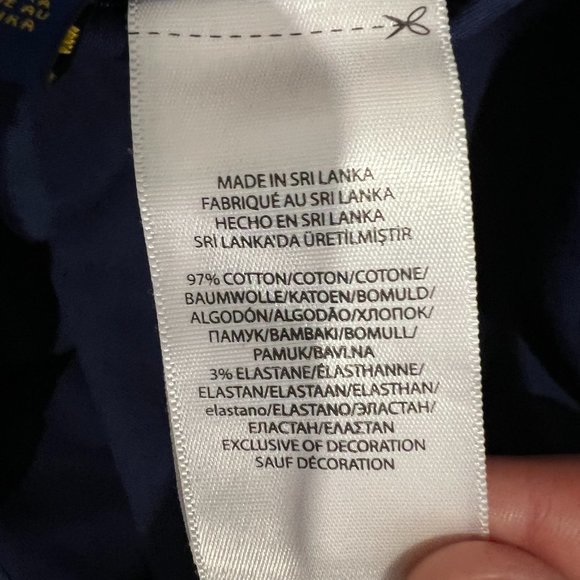 RALPH‎ LAUREN Blue Khaki Shorts (3XLT) - Picture 5 of 7